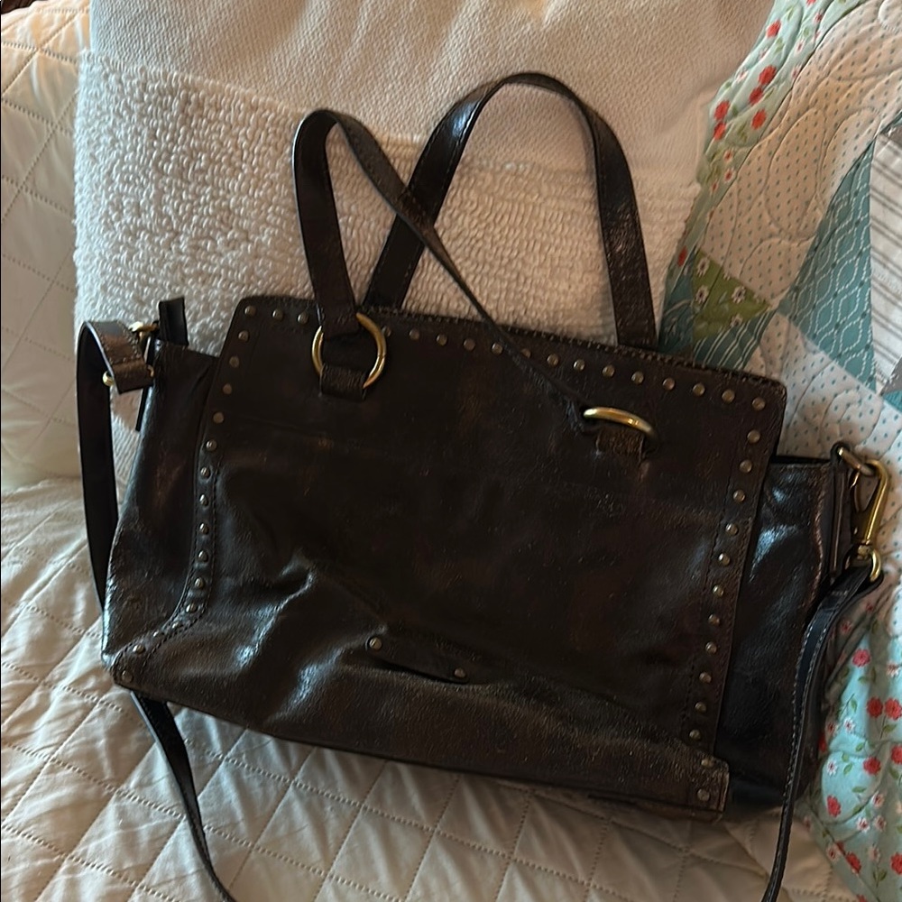 Vintage Frye & Co Brown Shoulder Bag